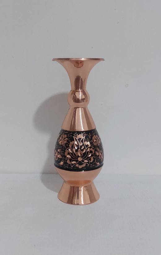گلدان صراحی ۱۶ سانتی مسی الماس تراش